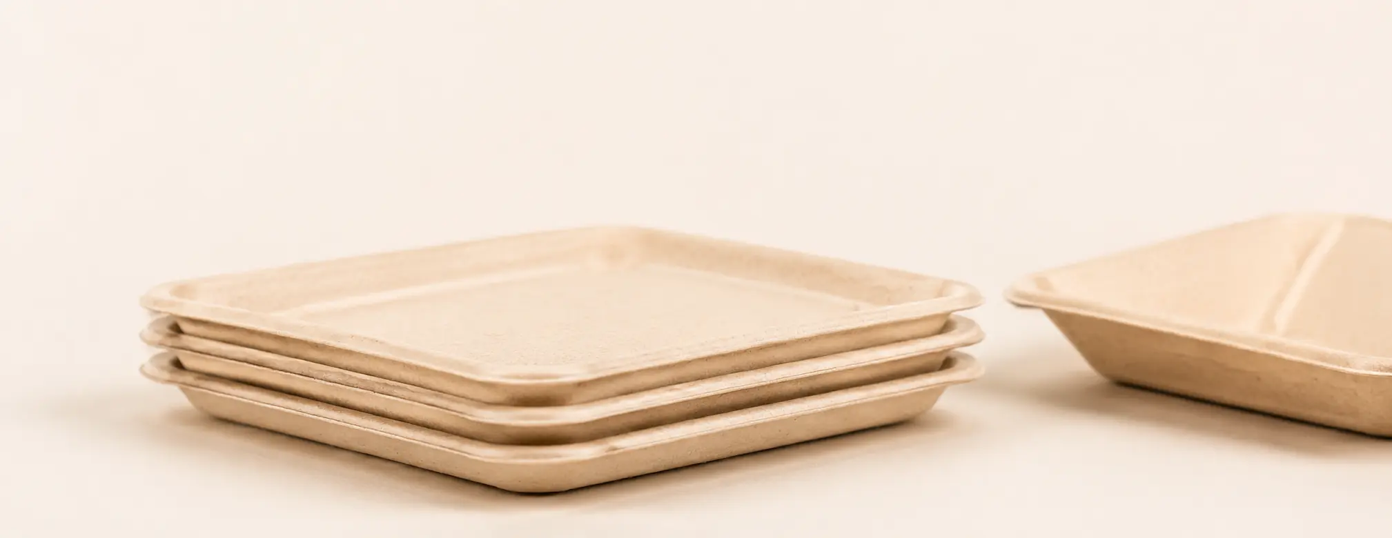 PFAS-tested plant fibre tableware products