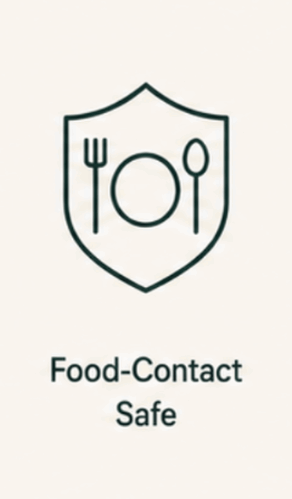Food-contact safe product feature