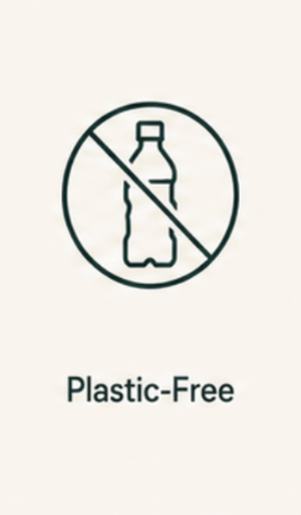 Plastic-free product feature