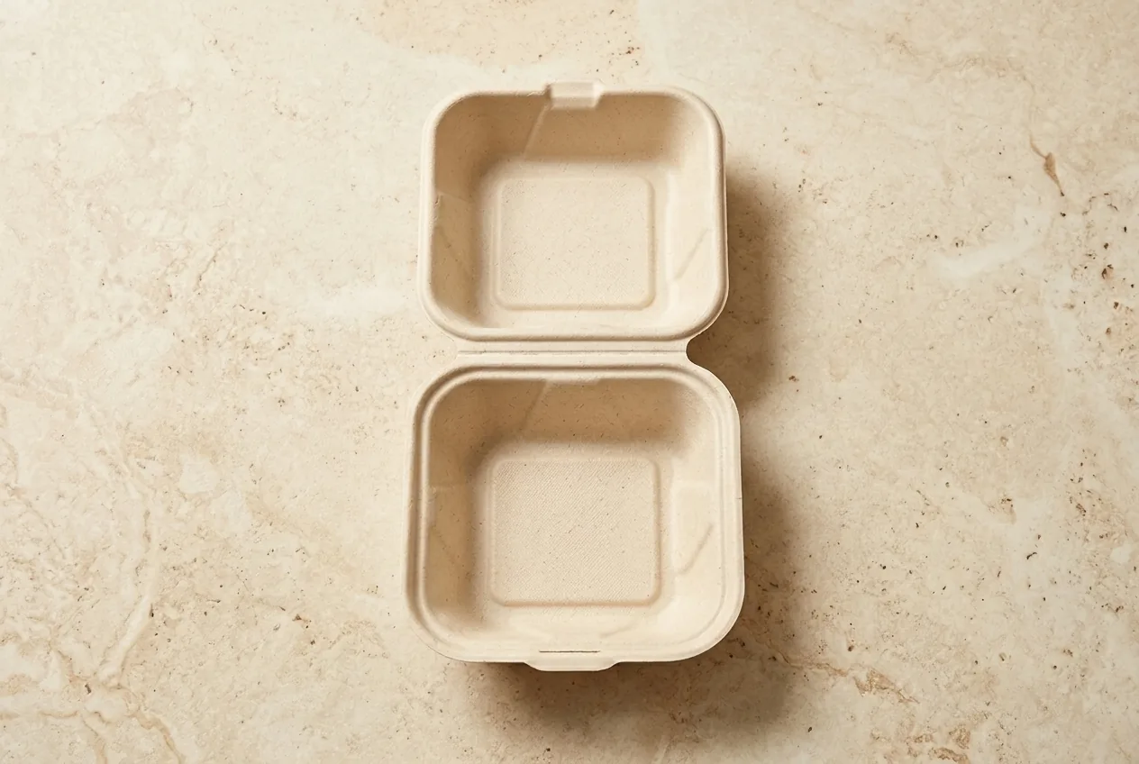 Single-Compartment Burger & Sandwich Clamshell