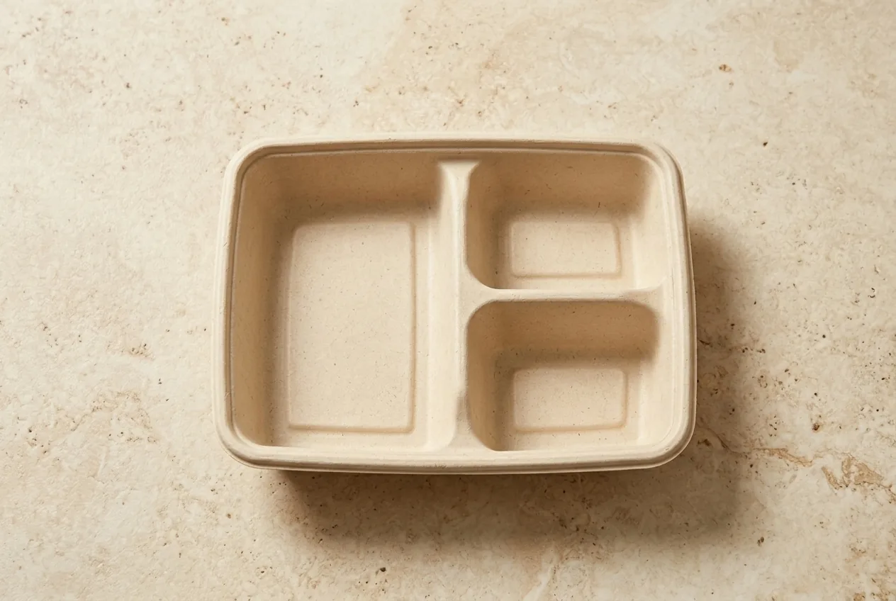 3-Compartment Bento Meal Tray