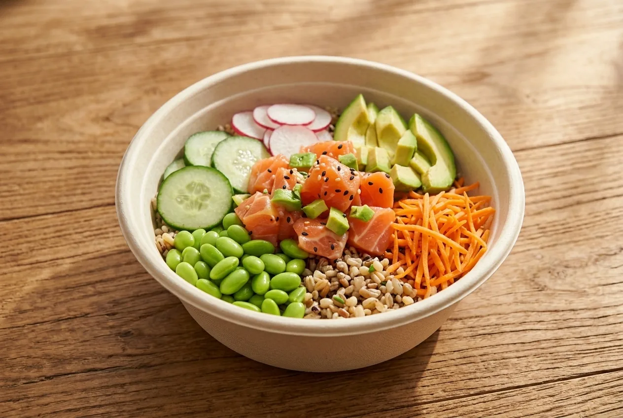 Salads, Poke & Grain Bowls