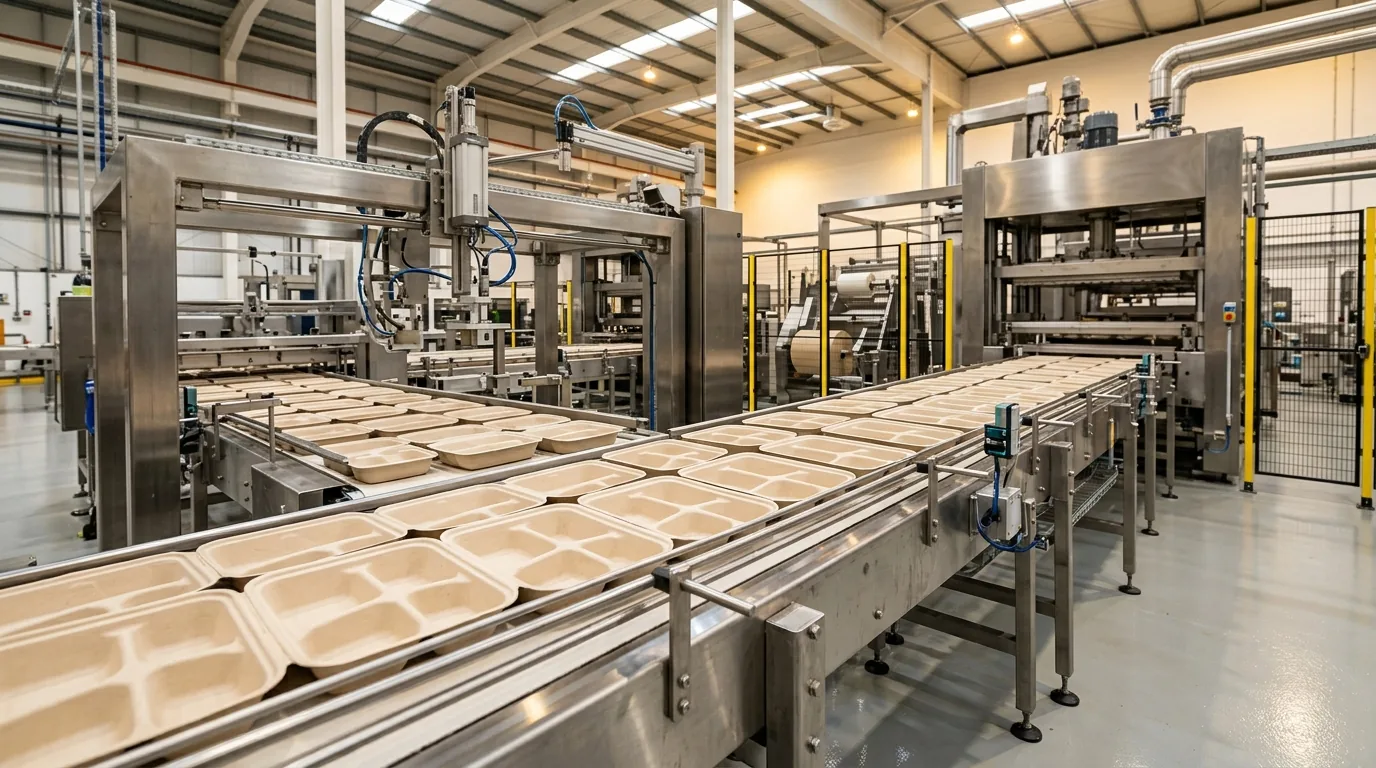 Automated Moulded Fibre Production & QC Line